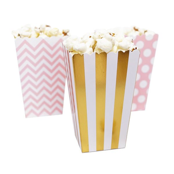 Color Pops & Polka Dots - Popcorn and Pandas