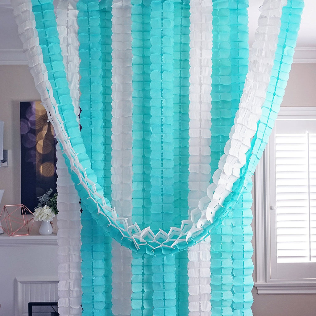 Aqua Paper Wand Streamers – Party Snobs